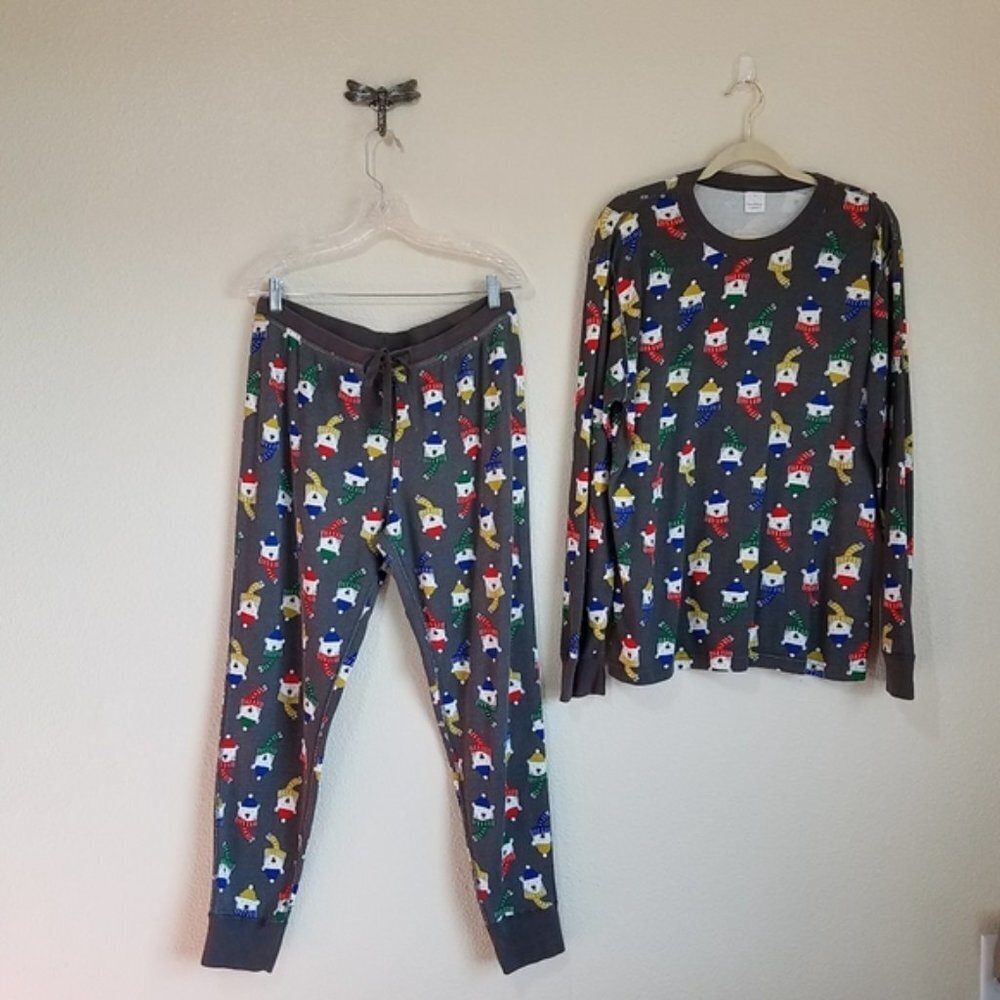 Hanna Andersson Christmas Polar Bear Pajama Set